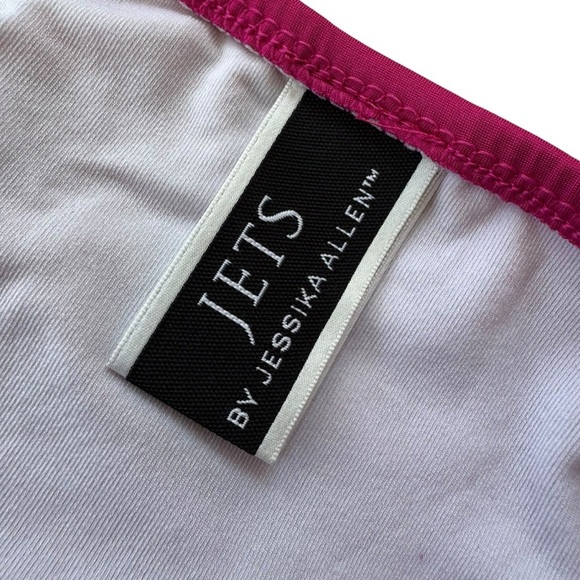 NEW Jets by Jessika Allen Bikini Set Magenta Pink Size 4 - Picture 5 of 12